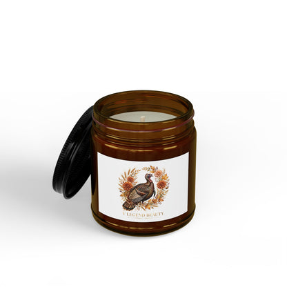 V Legend Beauty Thanksgiving Golden Turkey Candle