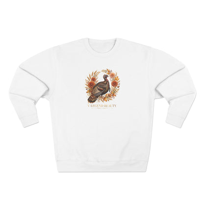 V Legend Beauty Thanksgiving Golden Turkey Sweatshirt