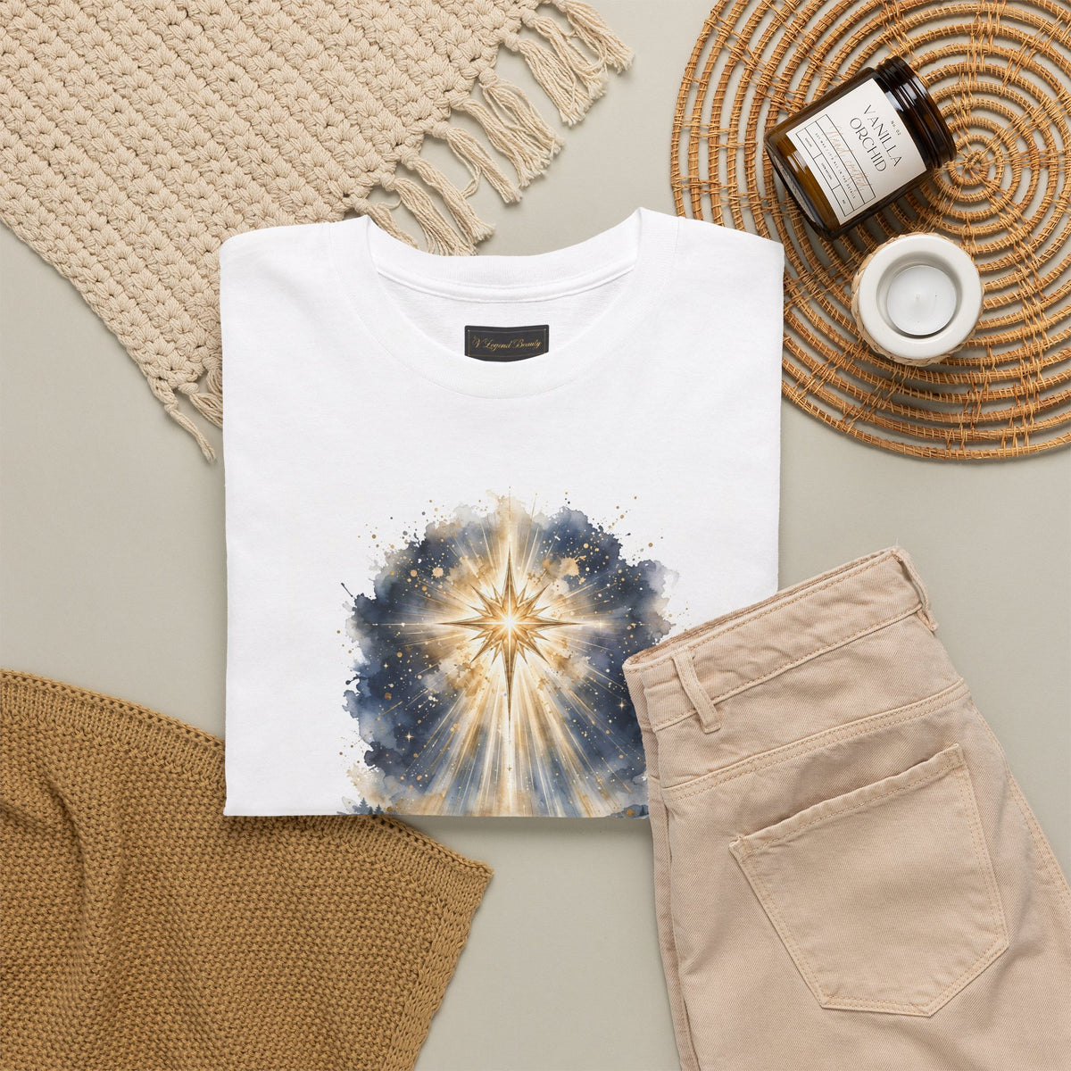 Neck Label Series — Bethlehem Star Short Sleeve Gildan 5000