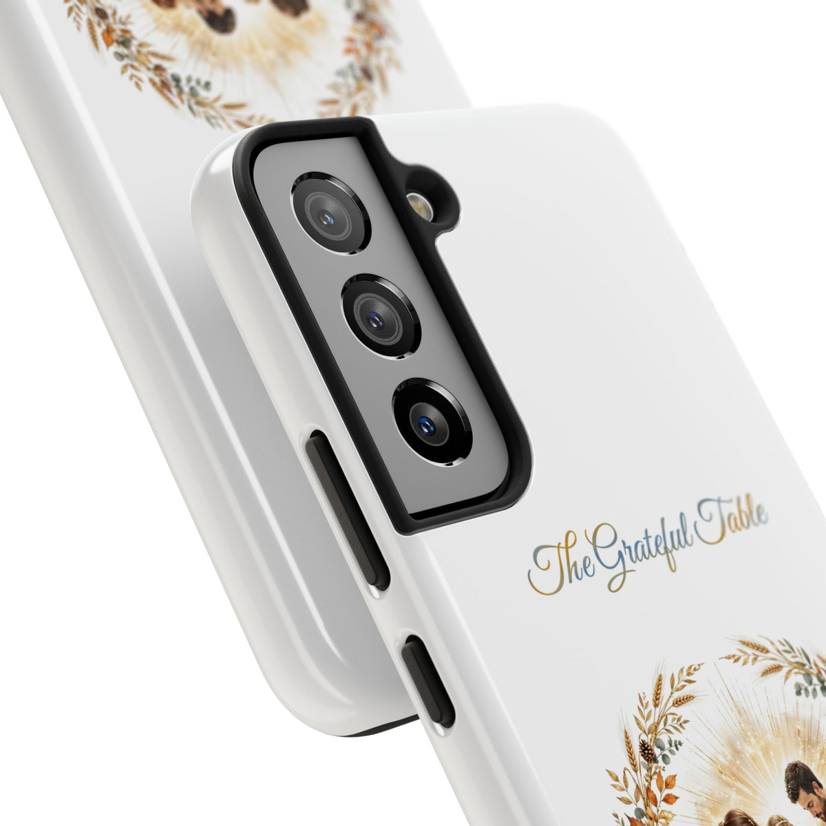 The Grateful Table Phone Case | Thanksgiving Christian Gift | V Legend Beauty