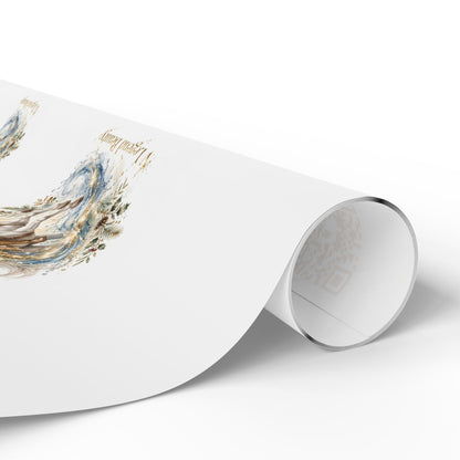V Legend Beauty Jesus White Horse Luxury Wrapping Paper