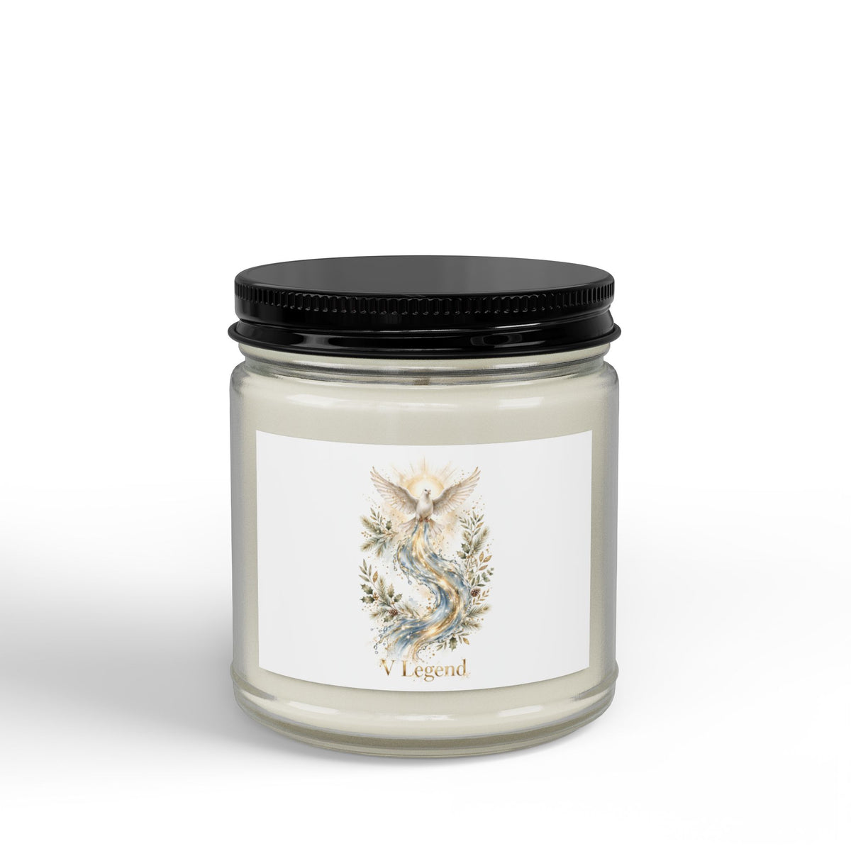 V Legend Beauty Thanksgiving White Horse Turkey Candle