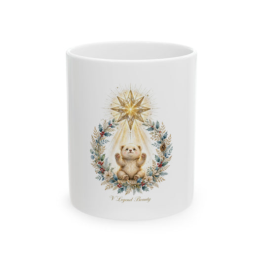 Bethlehem Star Bear Son Christmas Mug