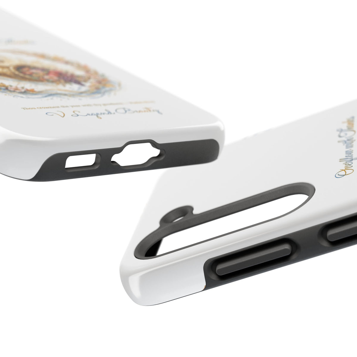 Overflow with Thanks Phone Case | Thanksgiving Christian Gift | V Legend Beauty