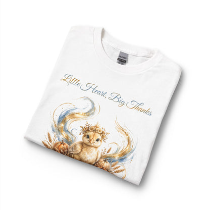 Thanksgiving Long Sleeve Shirt for Women | Little Heart, Big Thanks Christian Gift | V Legend Beauty