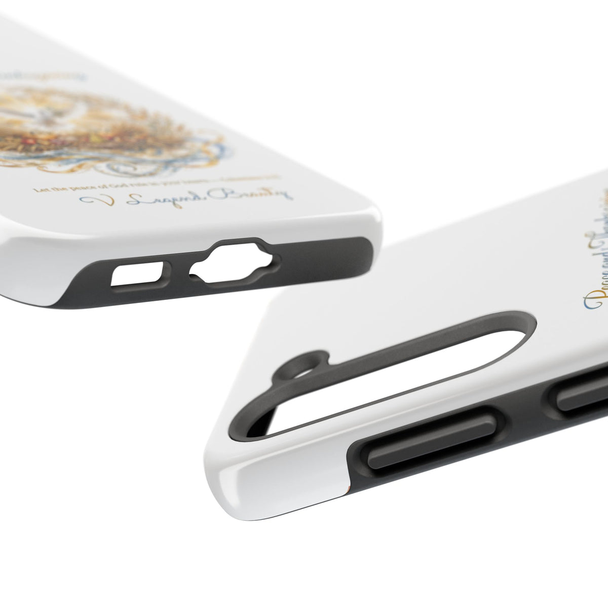 Peace and Thanksgiving Phone Case | Thanksgiving Christian Gift | V Legend Beauty