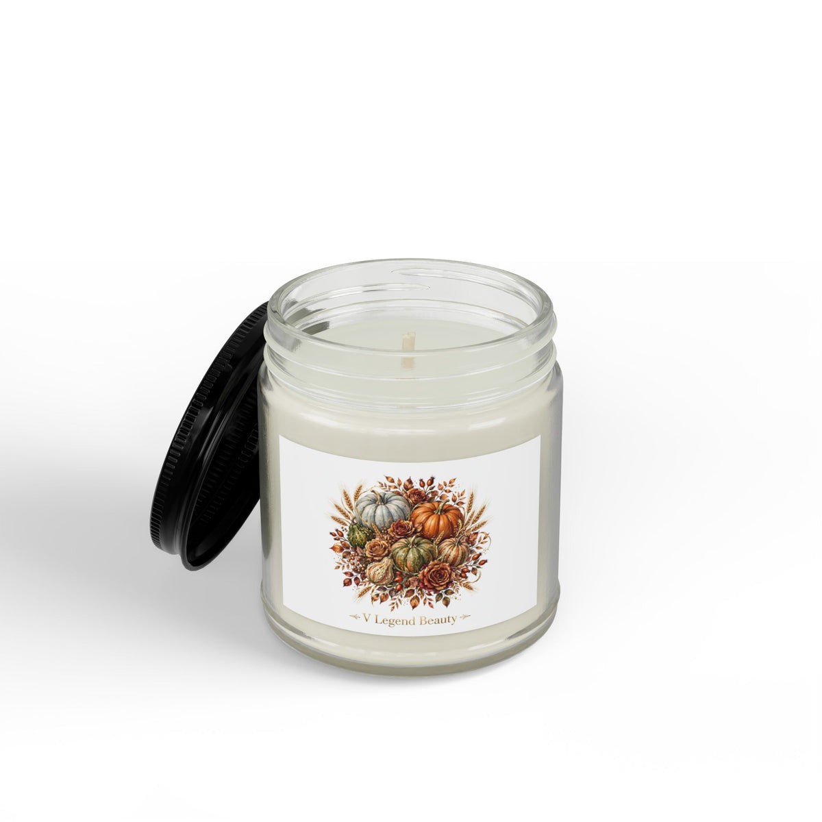 V Legend Beauty Thanksgiving Golden Pumpkin Candle