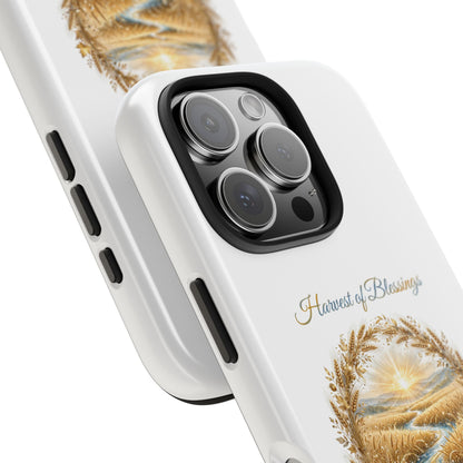 Harvest of Blessings Phone Case | Thanksgiving Christian Gift | V Legend Beauty