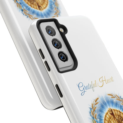 Grateful Heart Golden Turkey Phone Case | Thanksgiving Christian Gift | V Legend Beauty