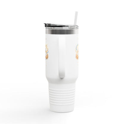 Thanksgiving 40oz Tumbler | Thankful for You Christian Travel Tumbler | V Legend Beauty