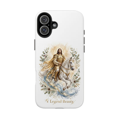 V Legend Beauty Golden Armor Jesus Phone Case – iPhone