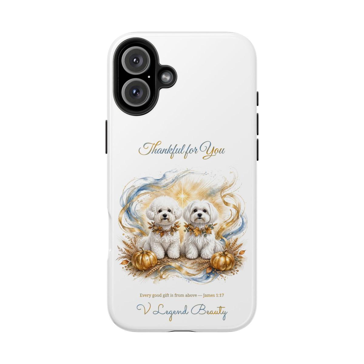Thankful for You iPhone Case | Thanksgiving Christian Gift | V Legend Beauty