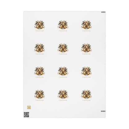 V Legend Beauty Golden Bells Luxury Wrapping Paper