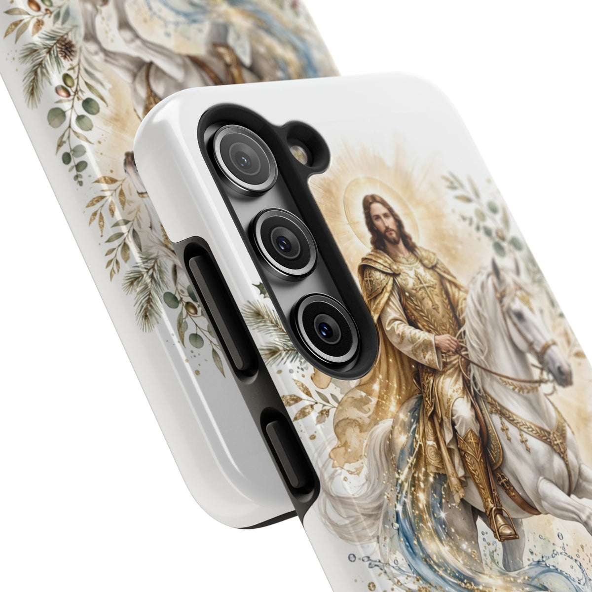 V Legend Beauty Golden Armor Jesus Phone Case – Samsung