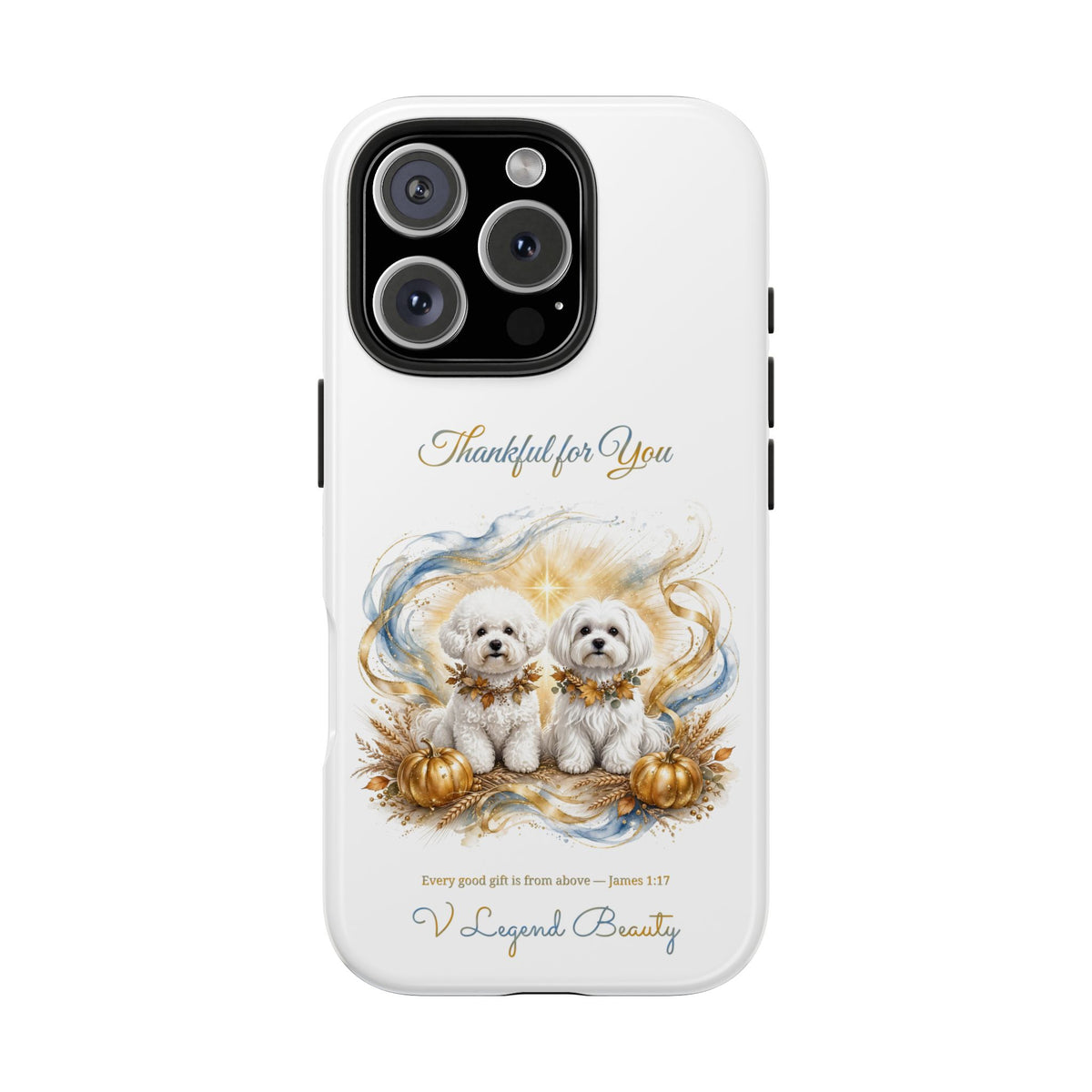 Thankful for You iPhone Case | Thanksgiving Christian Gift | V Legend Beauty