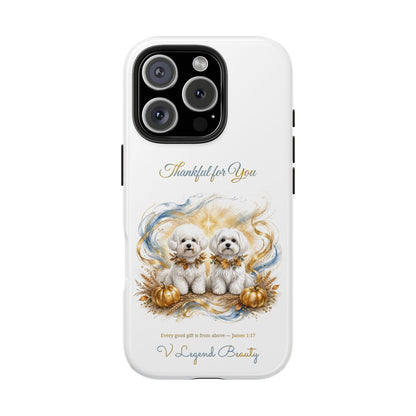 Thankful for You iPhone Case | Thanksgiving Christian Gift | V Legend Beauty