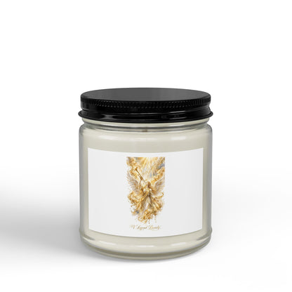 V Legend Beauty Christian Prayer Candle – Trumpet Angel Faith Home Fragrance