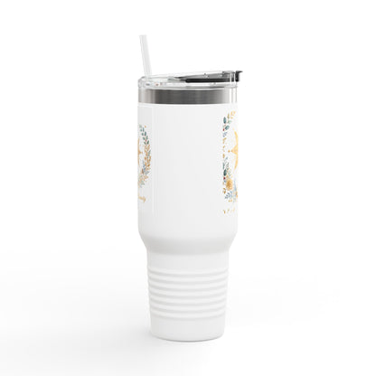 V Legend Beauty Bethlehem Star Tumbler – White 40oz