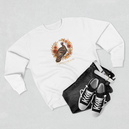V Legend Beauty Thanksgiving Golden Turkey Sweatshirt