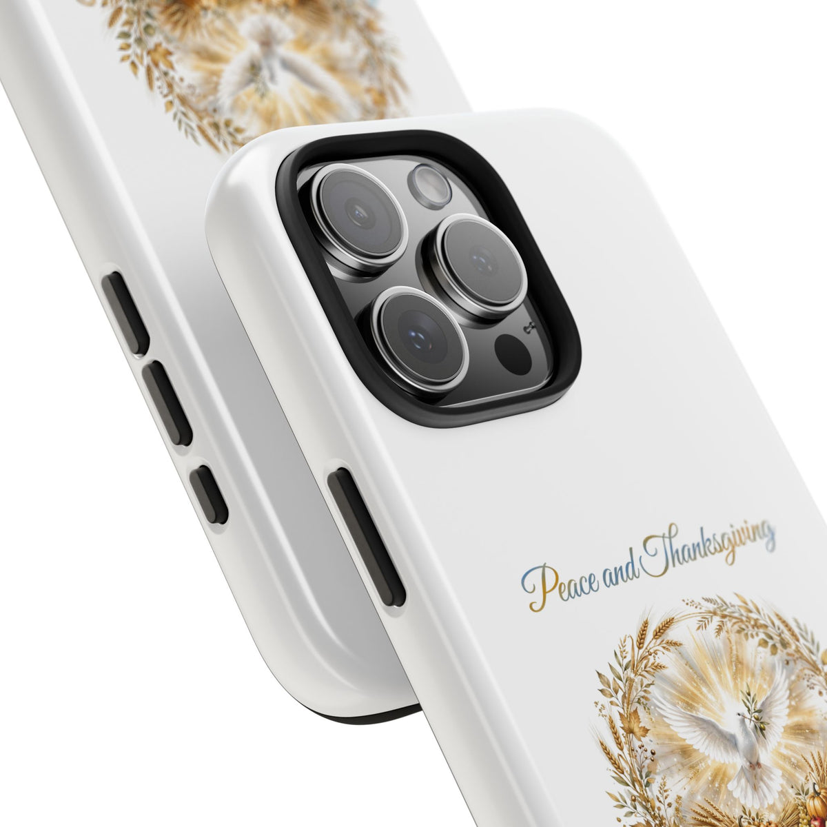 Peace and Thanksgiving Phone Case | Thanksgiving Christian Gift | V Legend Beauty