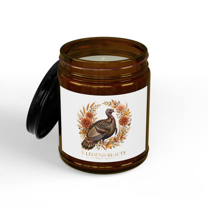 V Legend Beauty Thanksgiving Golden Turkey Candle
