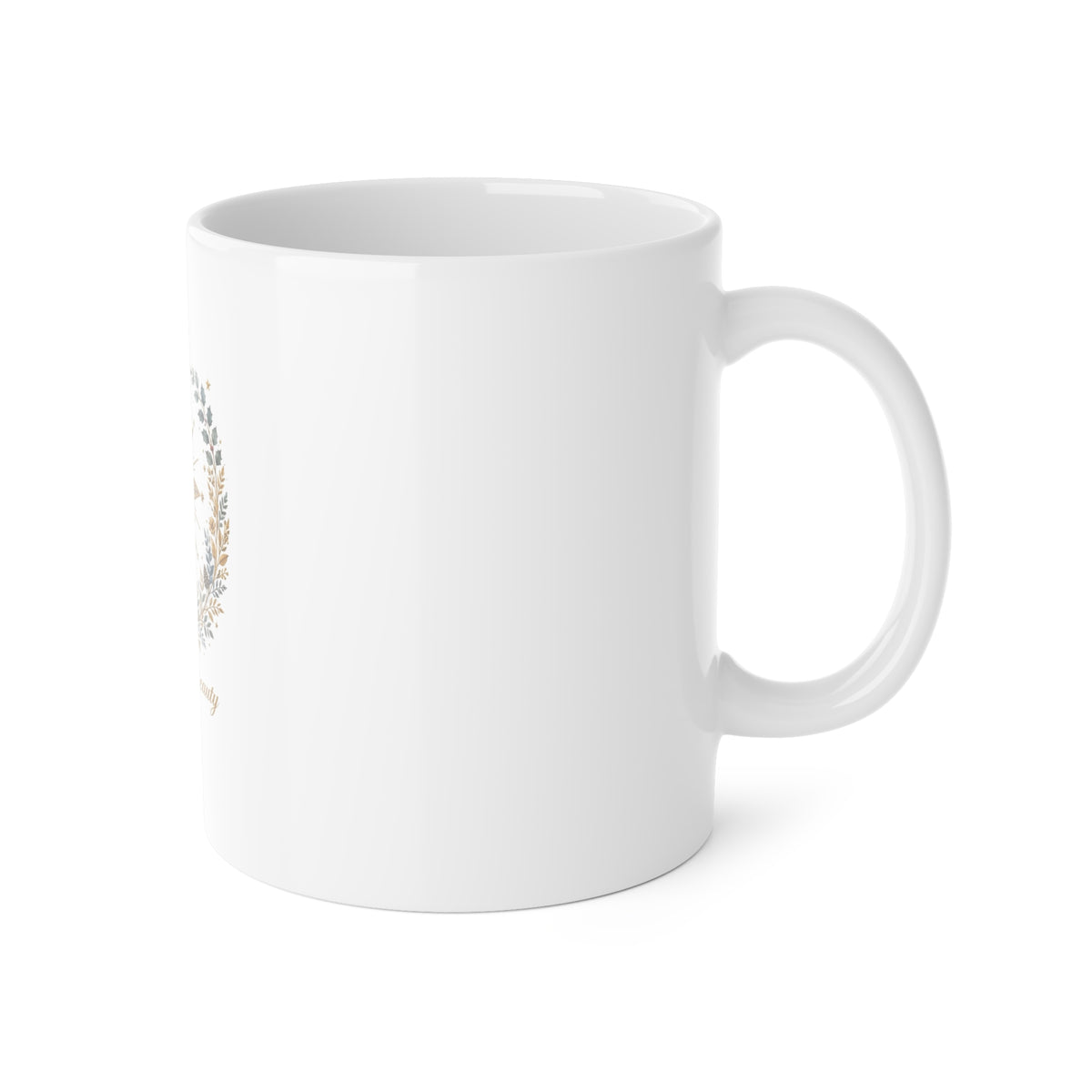 V Legend Beauty Embroidered Bethlehem Star Mug – 11oz