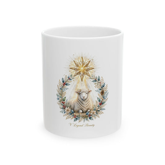 Bethlehem Star Lamb Mom Christmas Mug