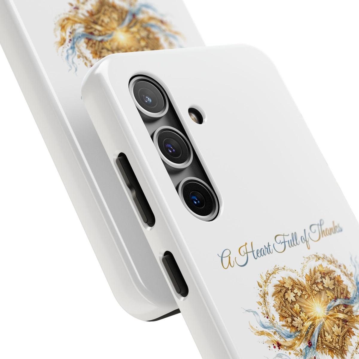 A Heart Full of Thanks Samsung Case | Thanksgiving Christian Gift | V Legend Beauty