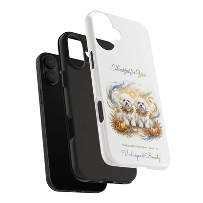 Thankful for You iPhone Case | Thanksgiving Christian Gift | V Legend Beauty