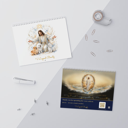 2027 Christmas Wall Calendar | Christmas Song Series Christian Calendar | V Legend Beauty
