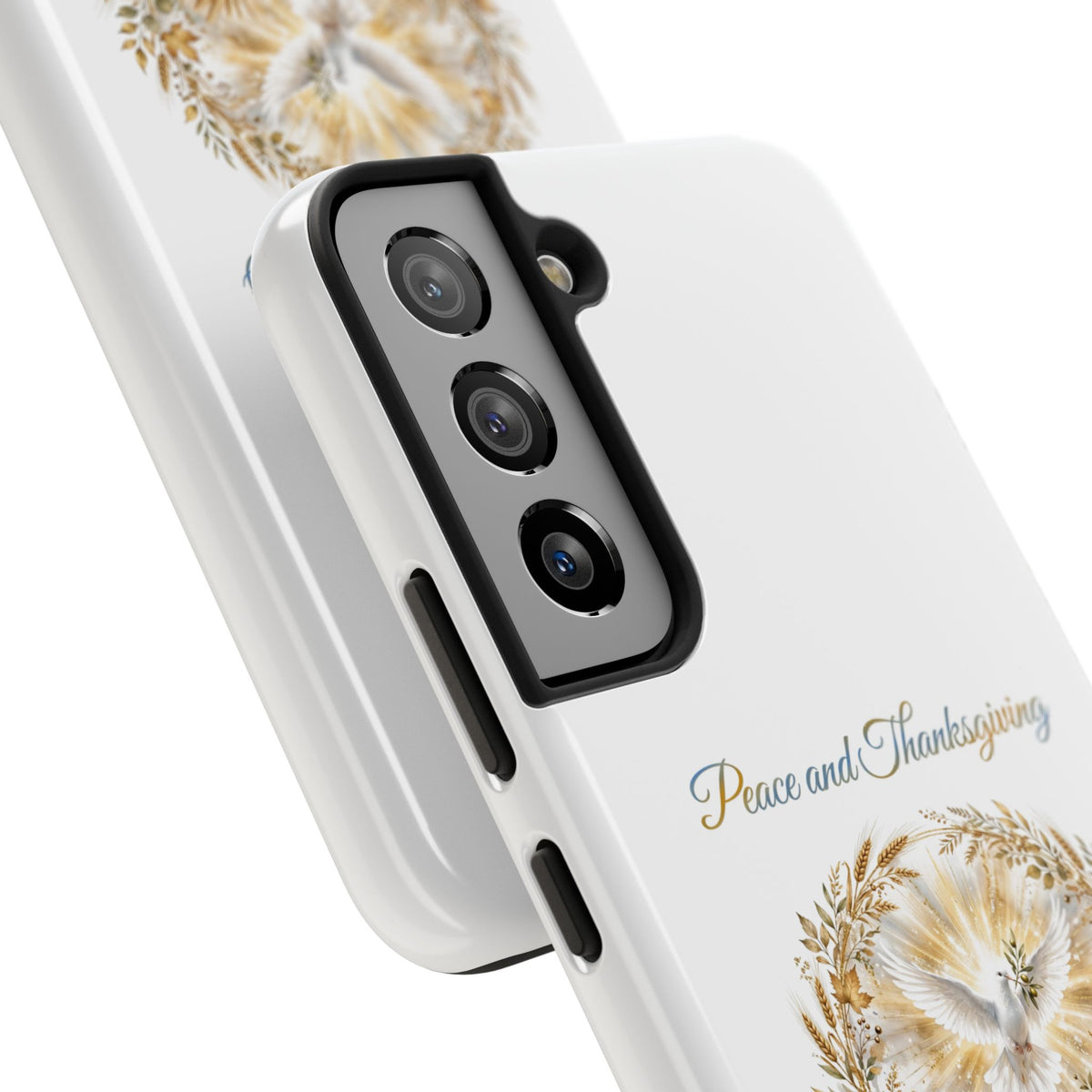 Peace and Thanksgiving Phone Case | Thanksgiving Christian Gift | V Legend Beauty