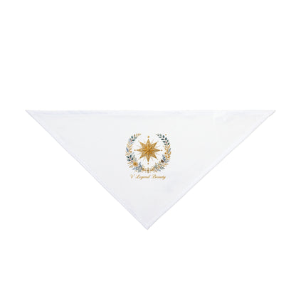 V Legend Beauty Christmas Bethlehem Star Pet Bandana