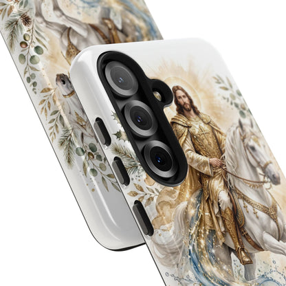 V Legend Beauty Golden Armor Jesus Phone Case – Samsung
