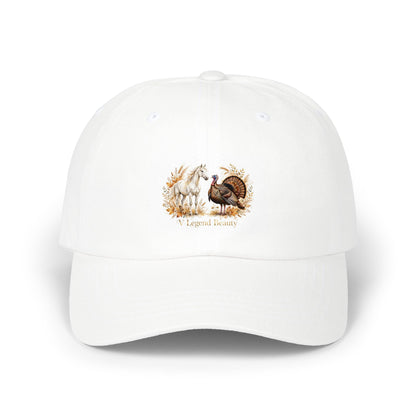 V Legend Beauty Thanksgiving White Horse Turkey Hat