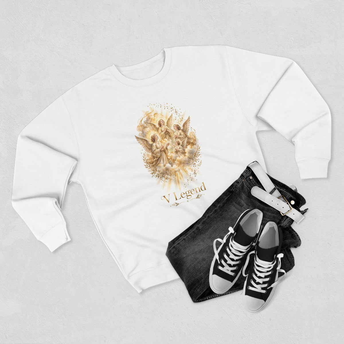 V Legend Beauty Thanksgiving Harvest Wreath Sweatshirt