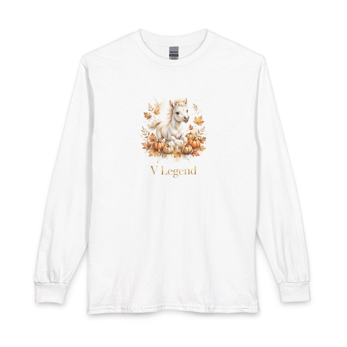 V Legend Beauty | Pumpkin Foal Thanksgiving Long Sleeve