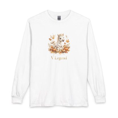 V Legend Beauty | Pumpkin Foal Thanksgiving Long Sleeve