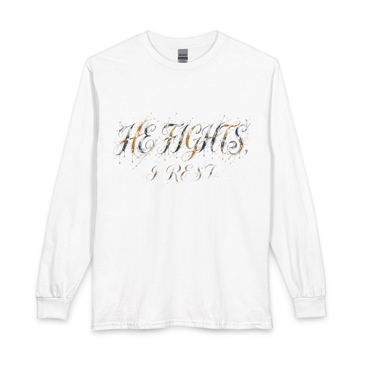 V Legend Beauty He Fights, I Rest Long Sleeve