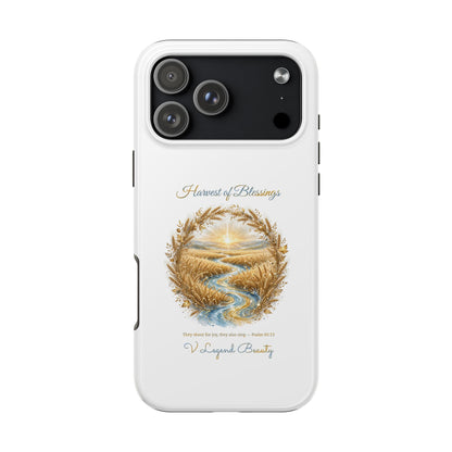 Harvest of Blessings Phone Case | Thanksgiving Christian Gift | V Legend Beauty