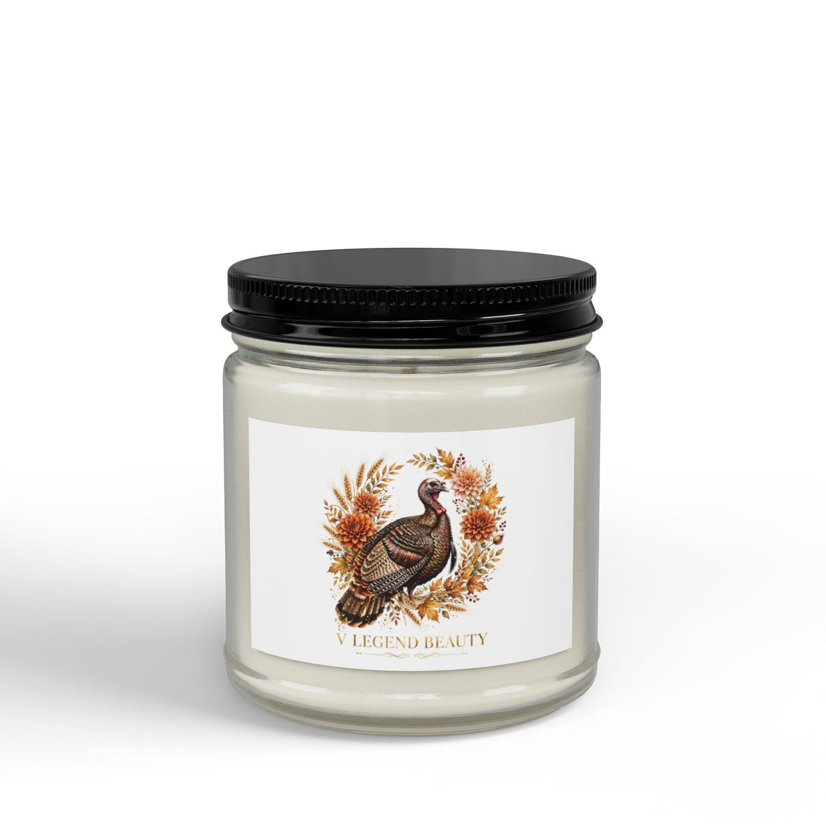 V Legend Beauty Thanksgiving Golden Turkey Candle