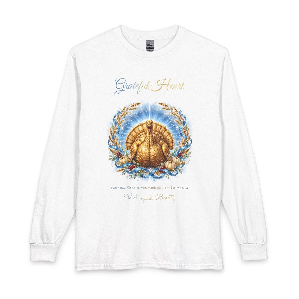 Thanksgiving Golden Turkey Gift Set — Long Sleeve, Mug & Notebook | V Legend Beauty