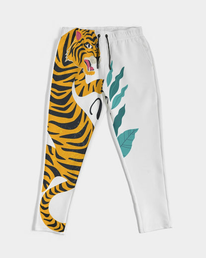 V Legend Tiger Images Men's All-Over Print Joggers