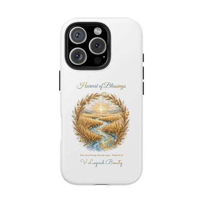 Harvest of Blessings Phone Case | Thanksgiving Christian Gift | V Legend Beauty
