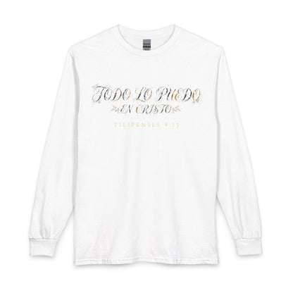 V Legend Beauty Todo Lo Puedo En Cristo Long Sleeve