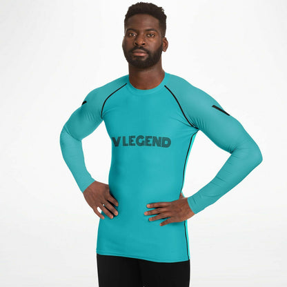 V Legend 2024 Men's Sports Handsome Rashguard - Light Green