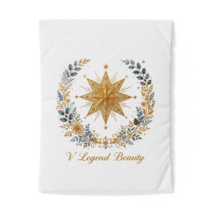 V Legend Beauty Christmas Bethlehem Star Cotton Duvet Cover