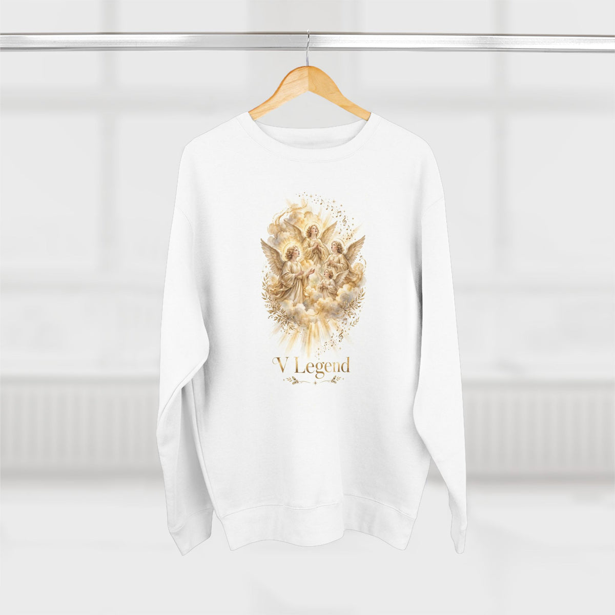V Legend Beauty Thanksgiving Harvest Wreath Sweatshirt