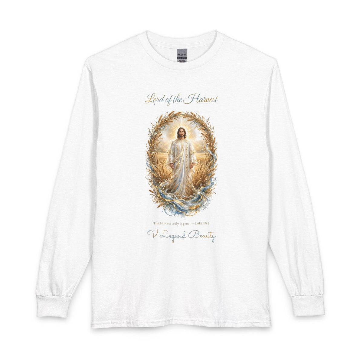 Thanksgiving Long Sleeve Shirt for Women | Lord of the Harvest Christian Gift | V Legend Beauty
