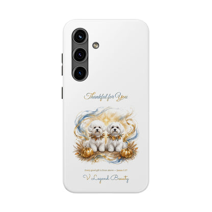 Thankful for You Samsung Case | Thanksgiving Christian Gift | V Legend Beauty