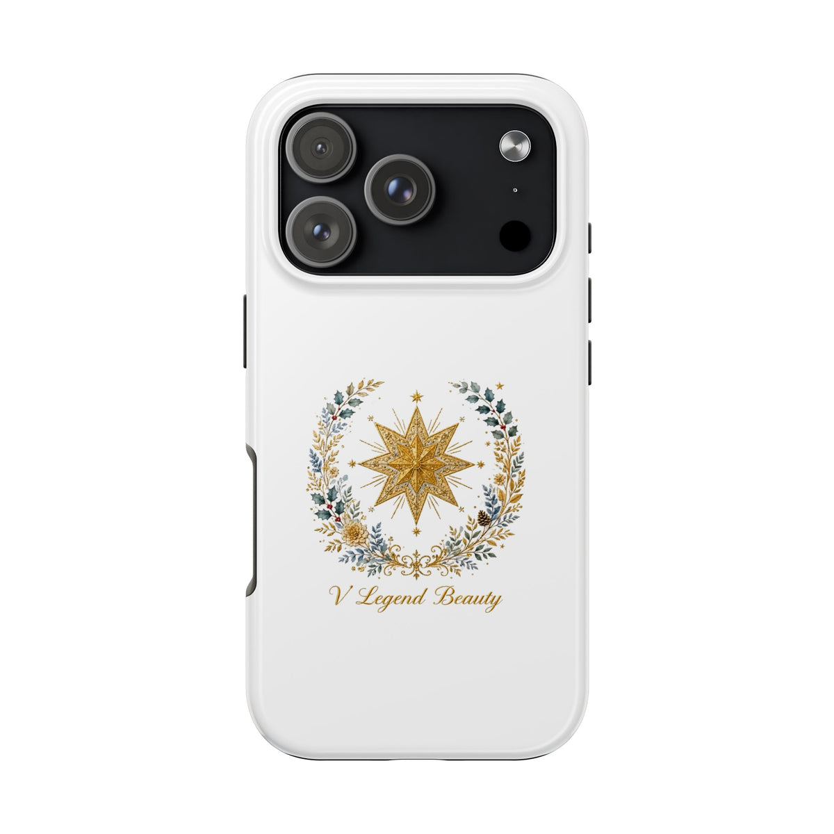 V Legend Beauty Embroidered Bethlehem Star Phone Case – iPhone
